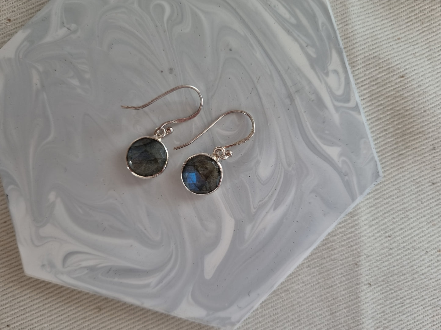 Labradorite Earrings