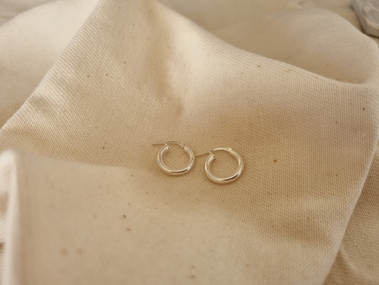 Sterling Silver Hoops