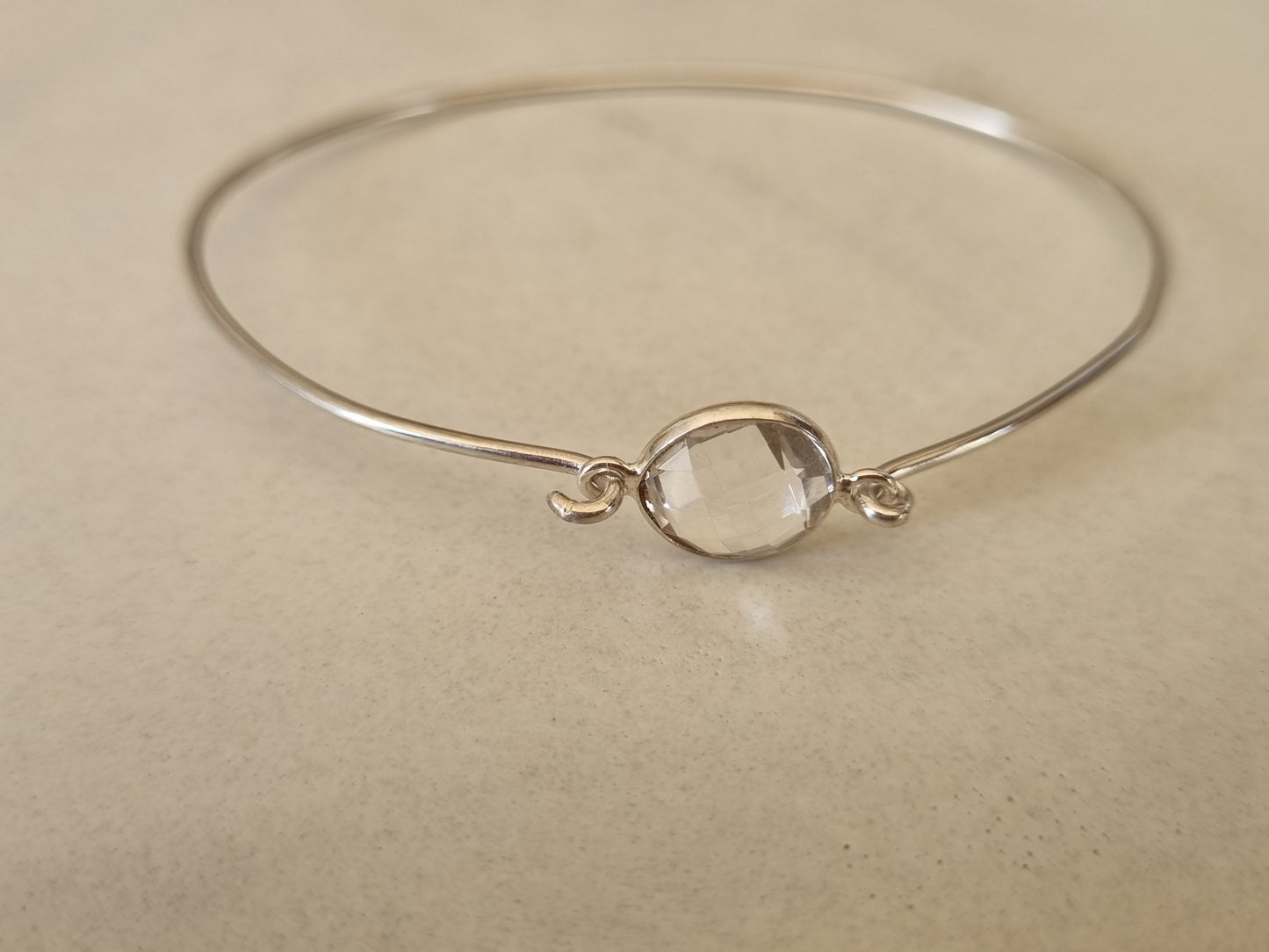 Bangle - Clear Quartz