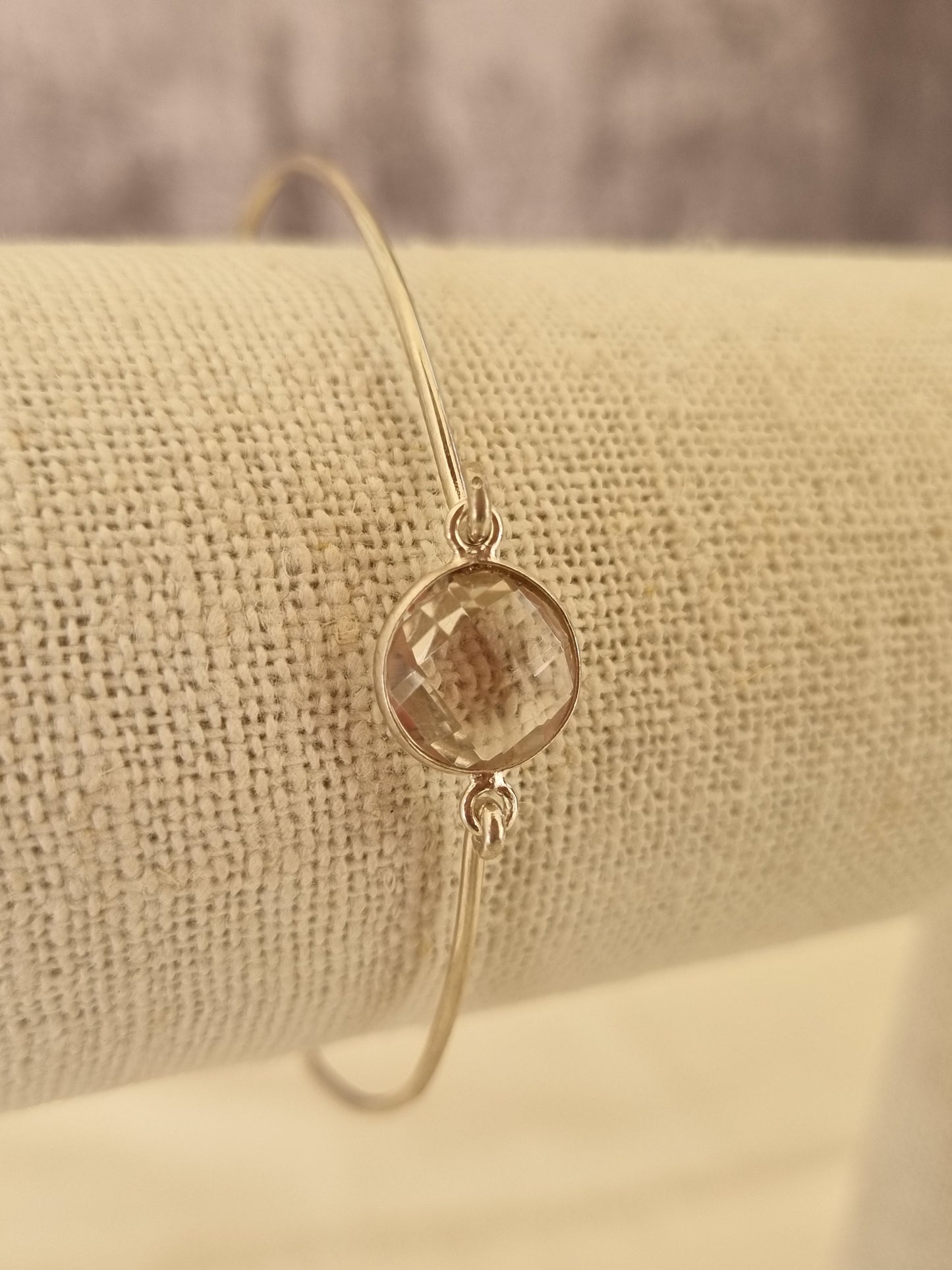 Bangle - Clear Quartz