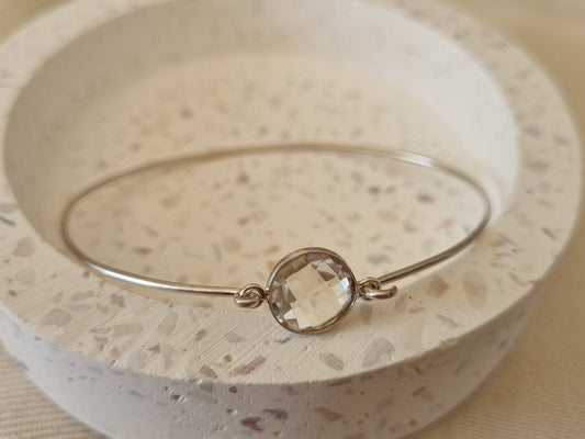 Bangle - Clear Quartz