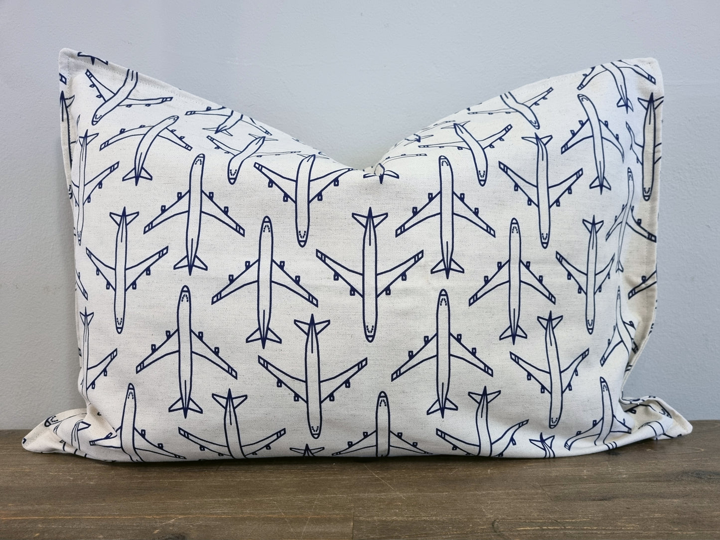 Scatter Cushion - Blue Planes