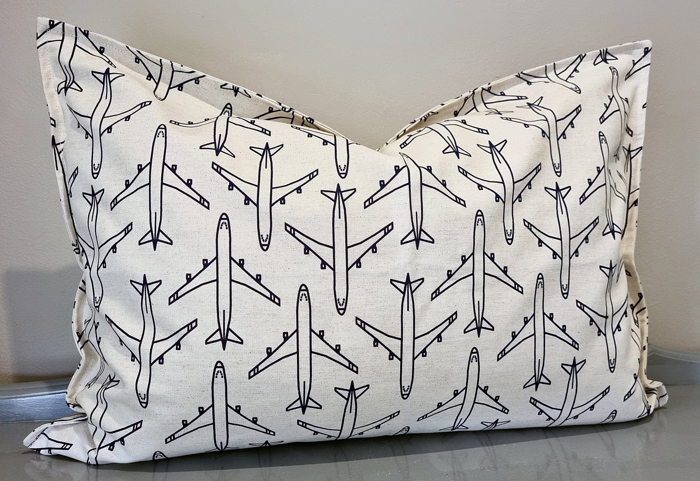 Scatter Cushion - Blue Planes