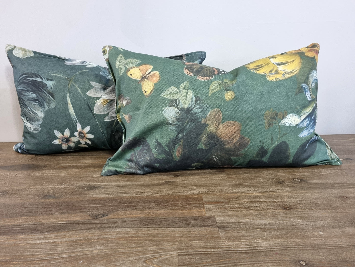 Scatter Cushion - Floral Green 40x60cm