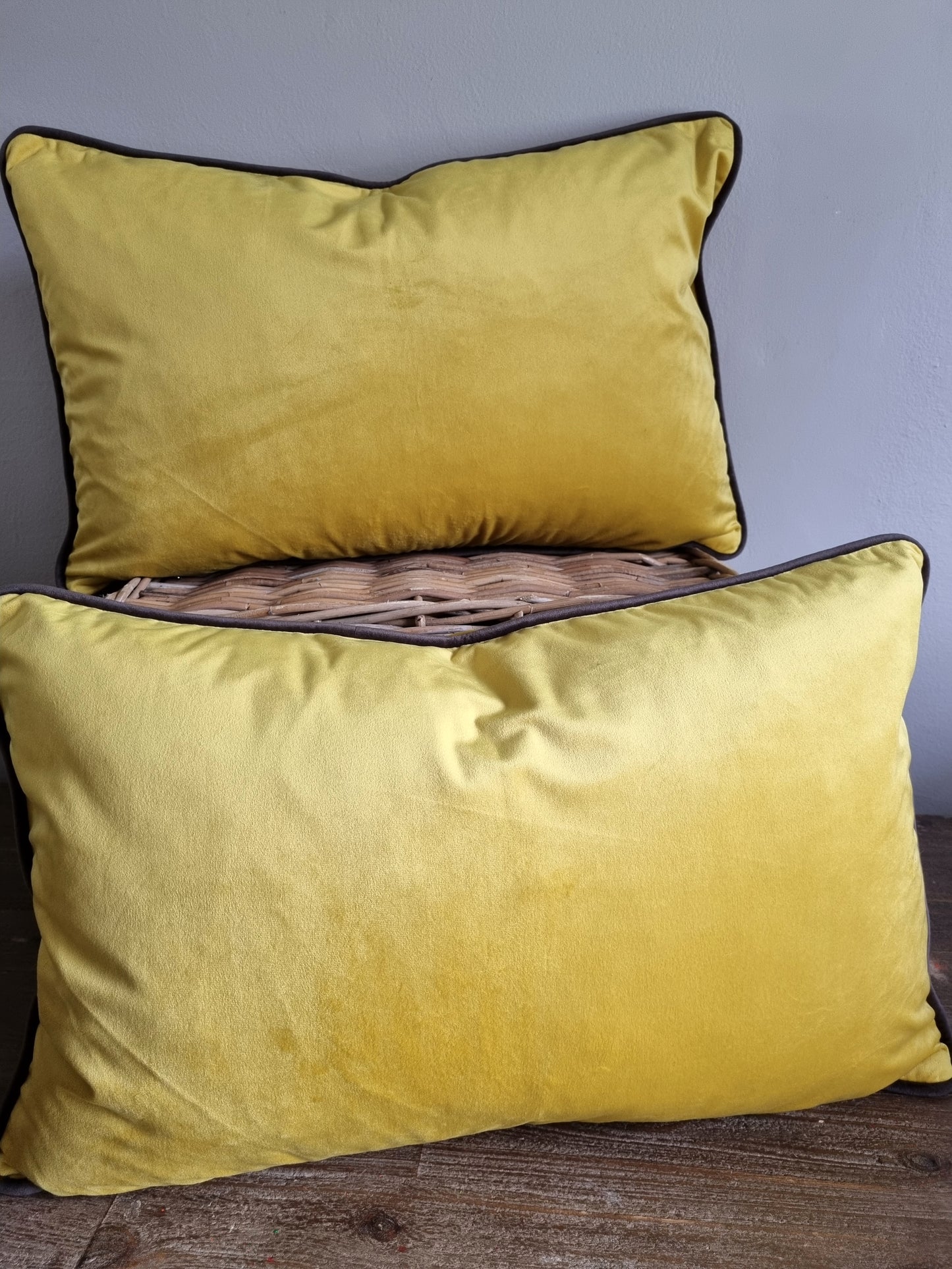 Scatter Cushion covers - Set of 2 - Yellow