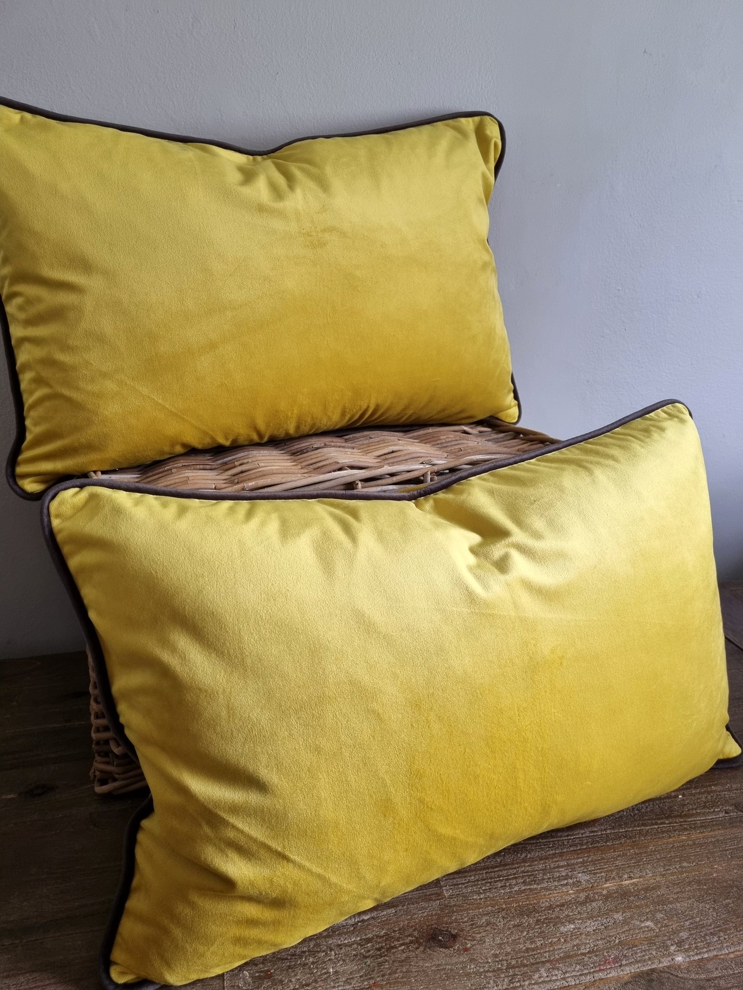 Scatter Cushion covers - Set of 2 - Yellow