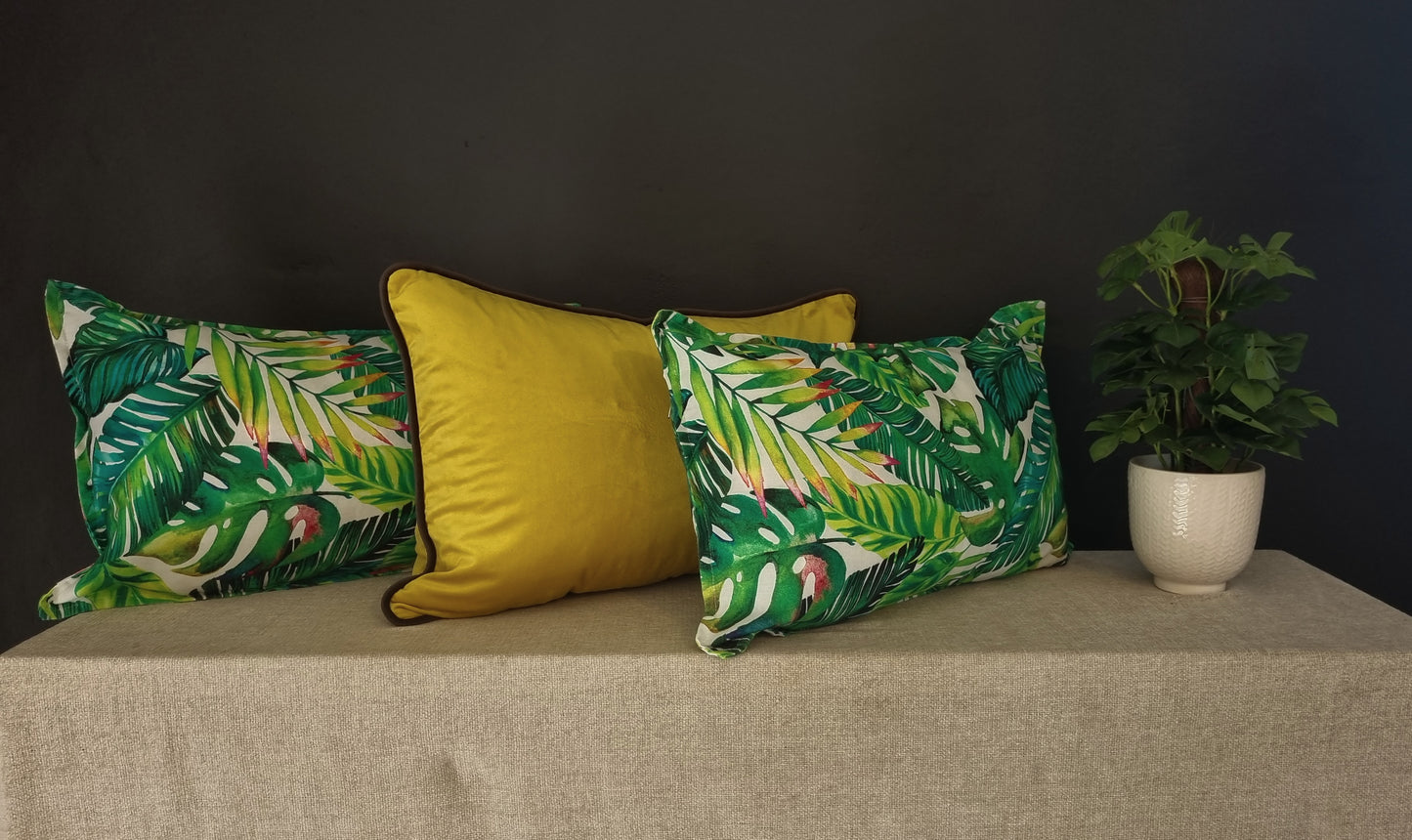 Tropical Scatter Cushion covers - set of 2 40x60xm