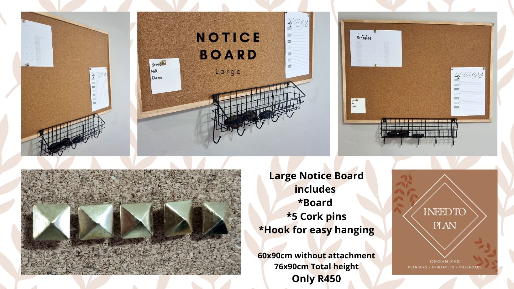 Large deals pin board