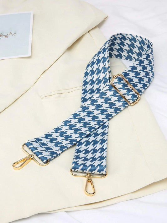 Blue & White Bag Strap