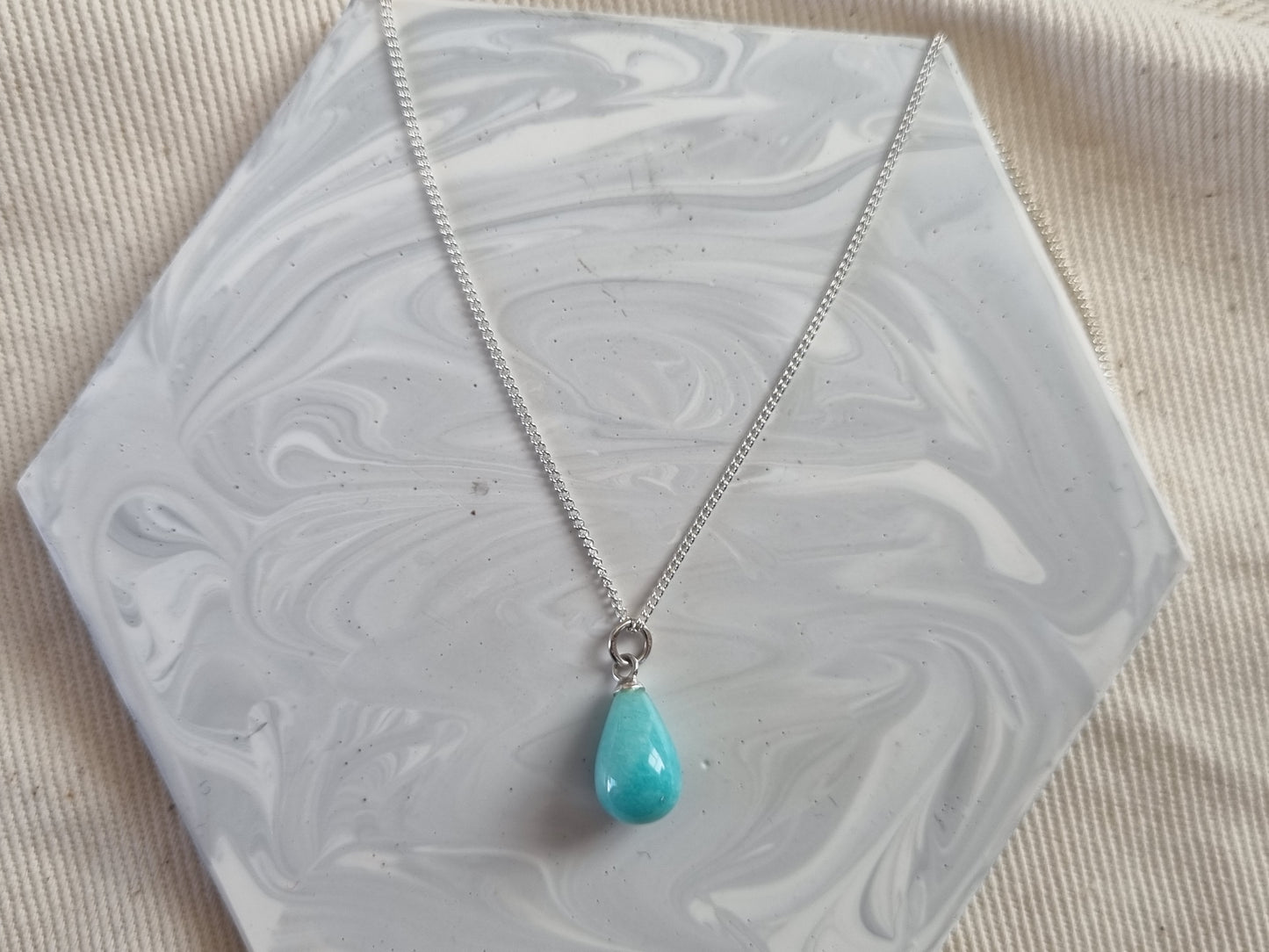 Turquoise Teardrop