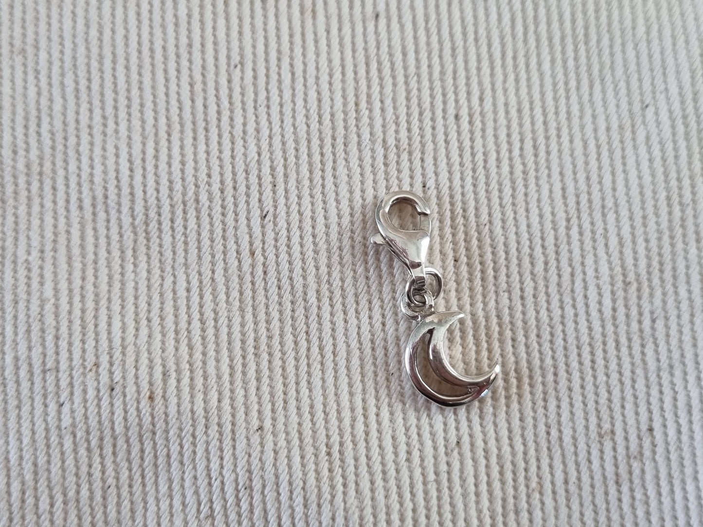 Crescent moon charm