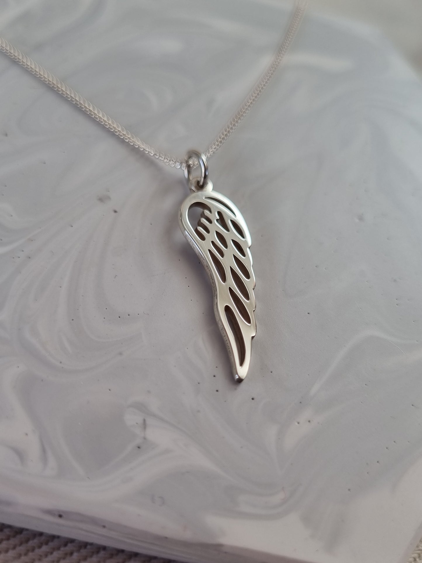 Angel wing pendant