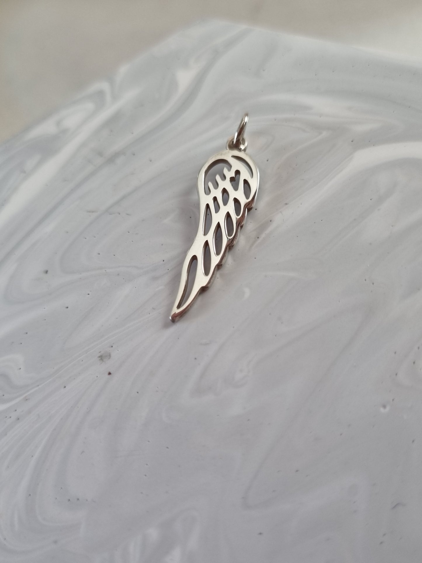 Angel wing pendant