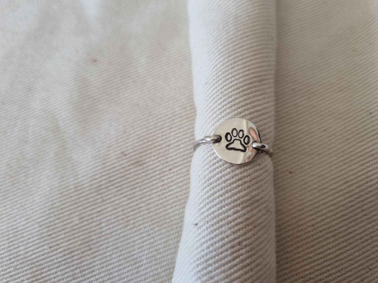 Paw Print Ring