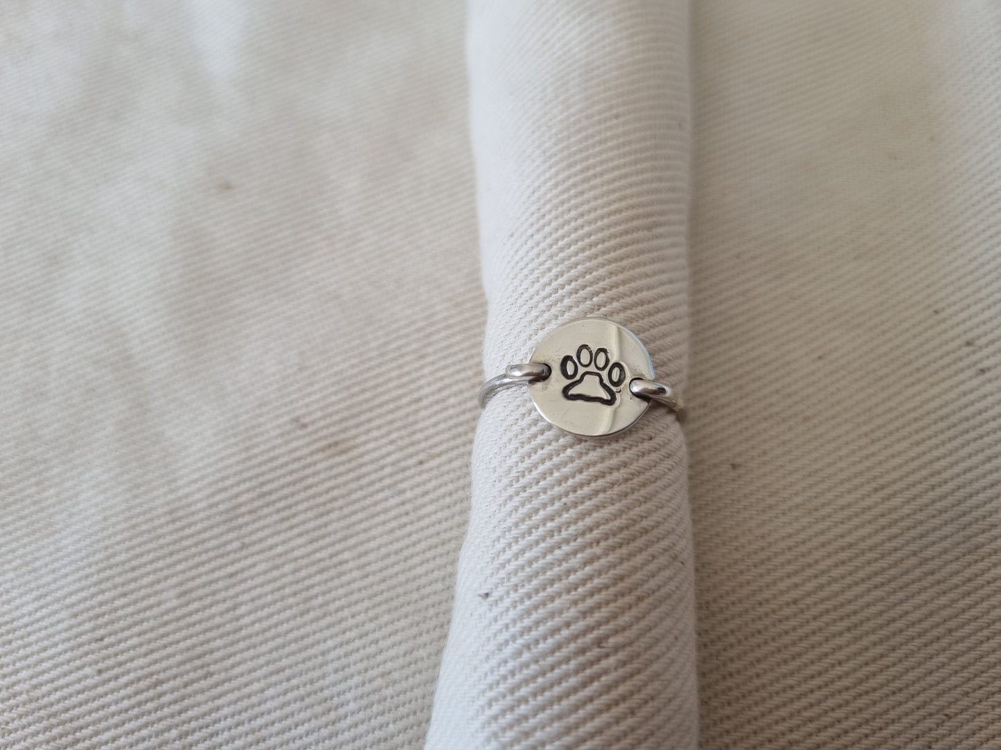 Paw Print Ring