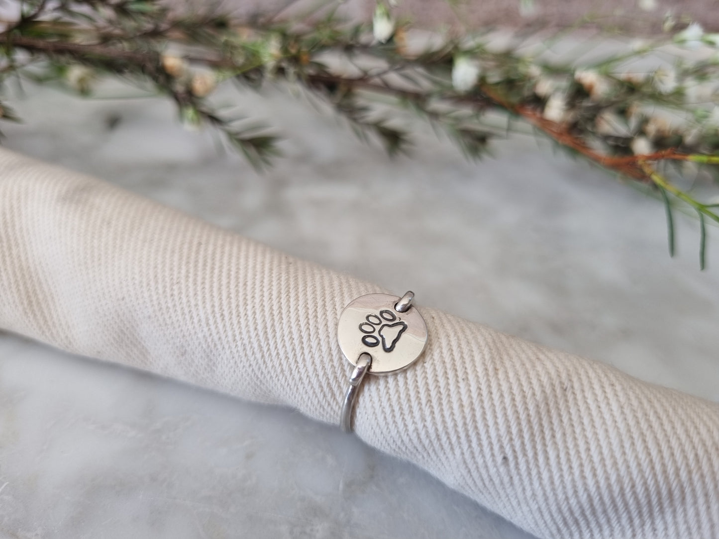 Paw Print Ring