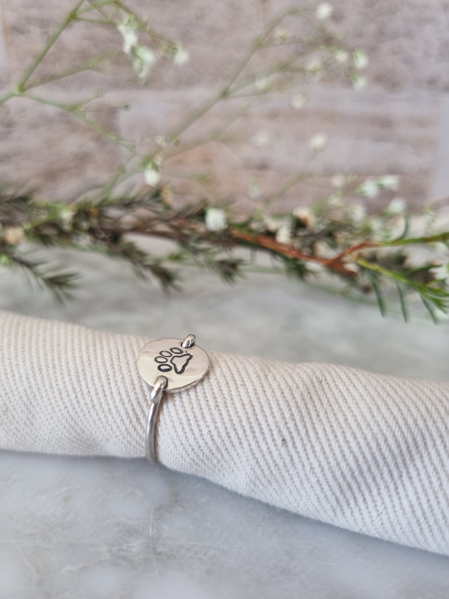 Paw Print Ring