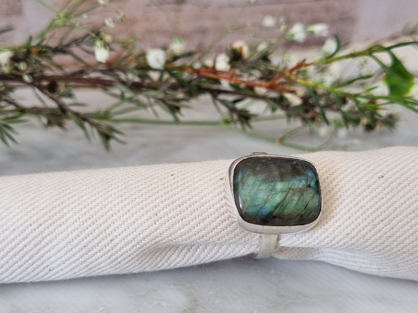 Labradorite Ring