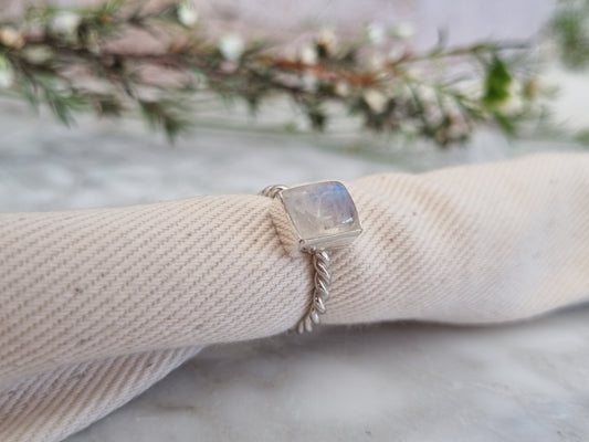 Moonstone Ring