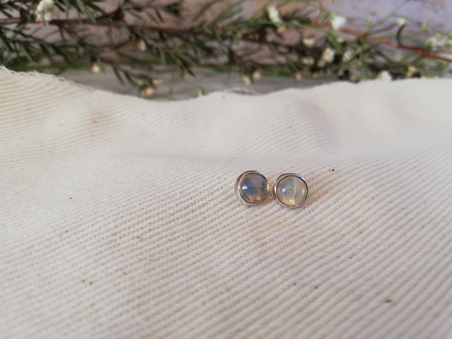 Ethiopian Opal Studs