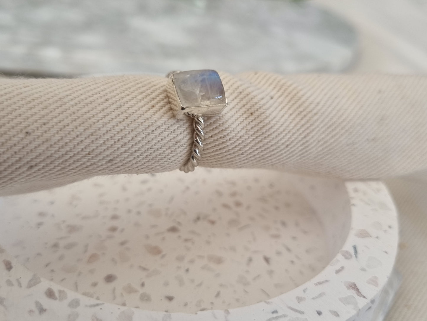 Moonstone Ring