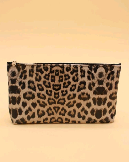 Cosmetic Bag - Leopard Print