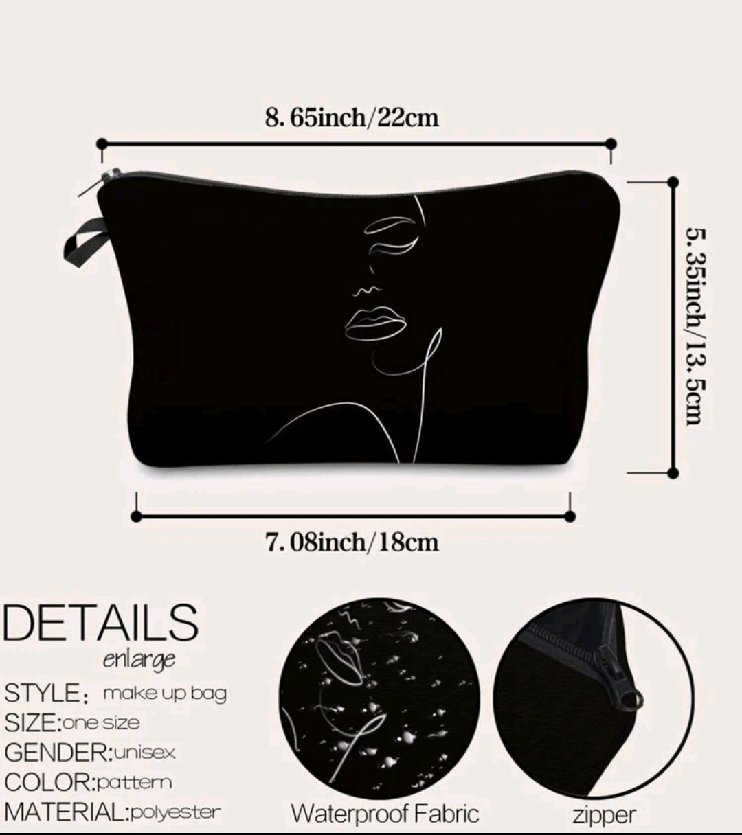 Cosmetic Bag - Black