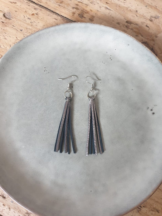 Handmade Leather earrings