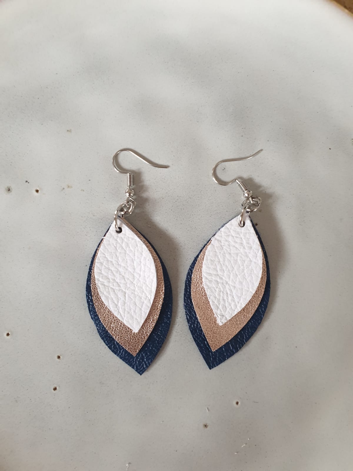 Handmade Leather earrings