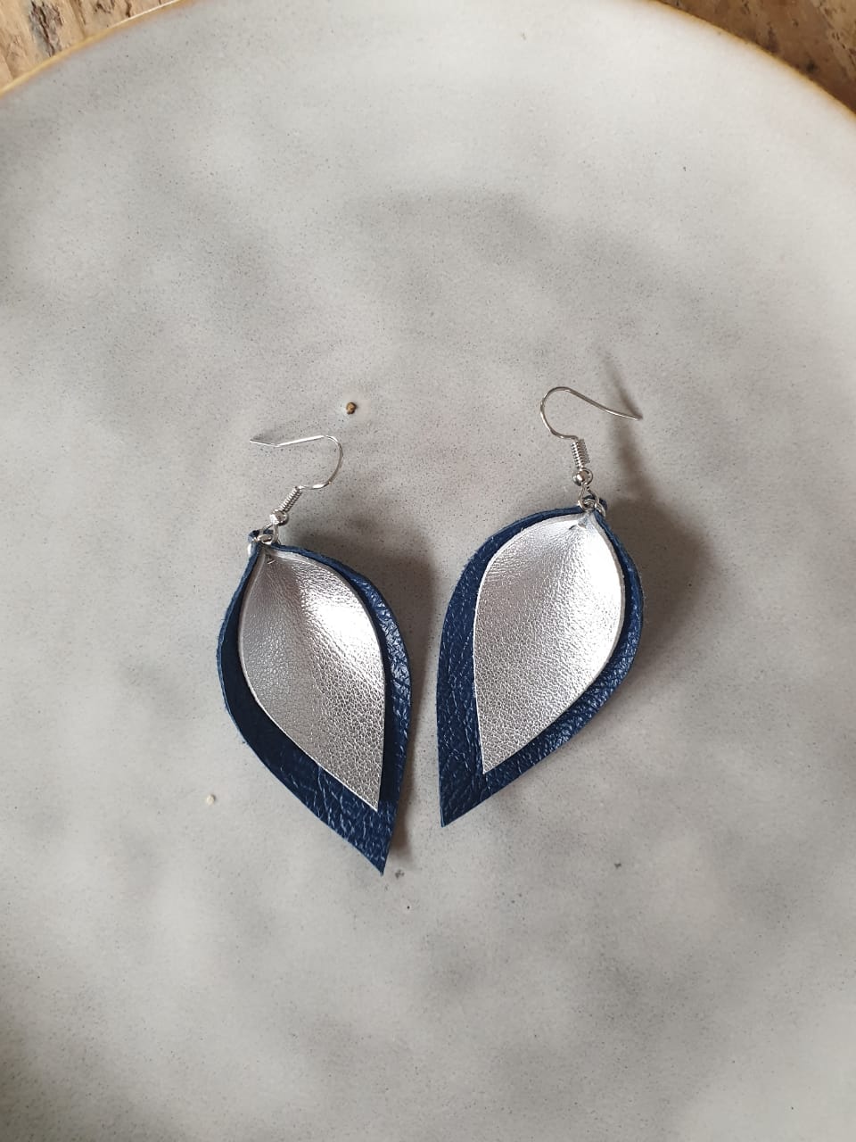 Handmade Leather earrings