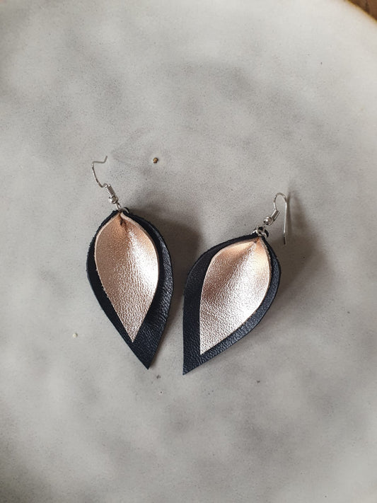 Handmade Leather earrings