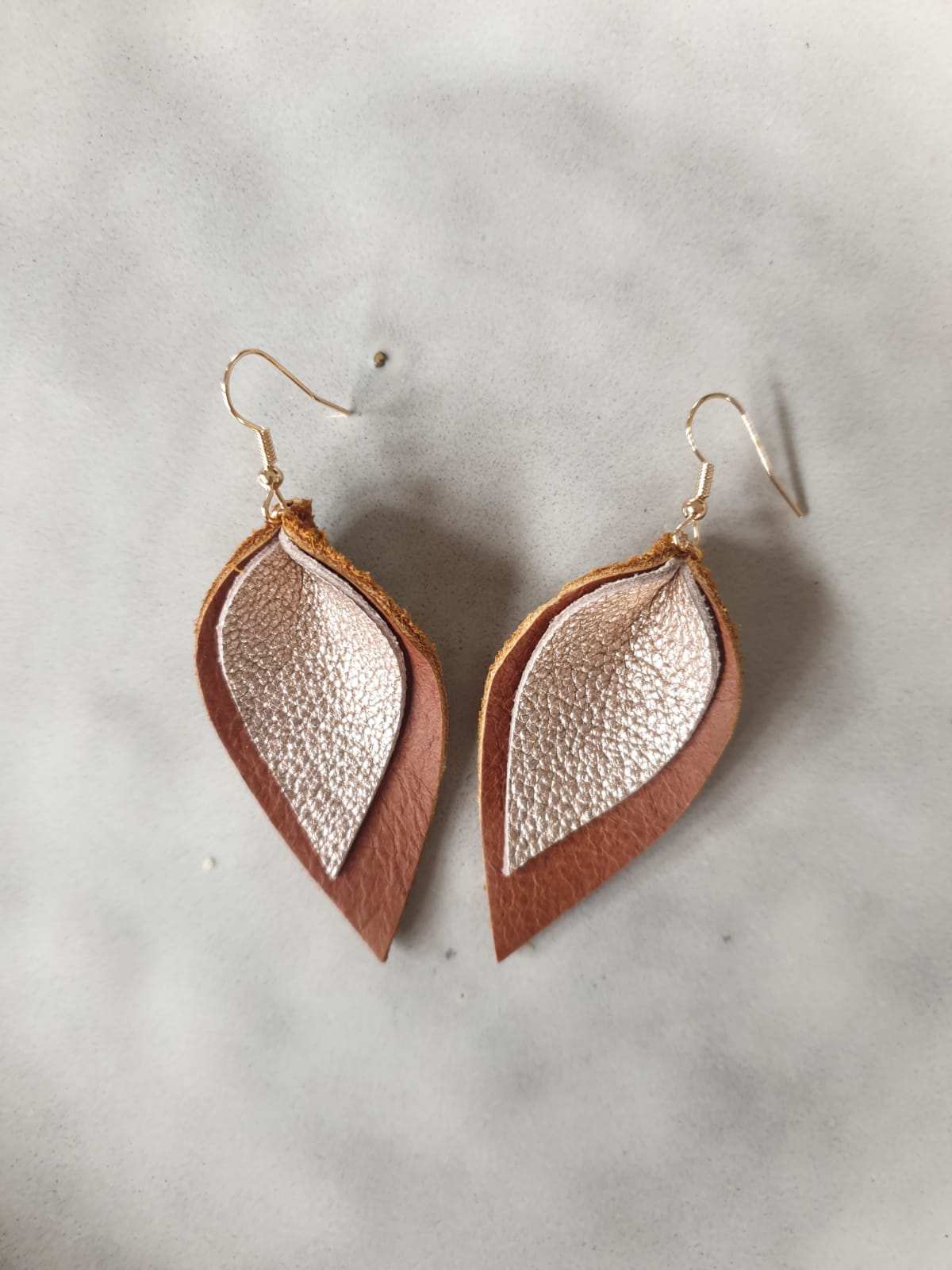 Handmade Leather earrings