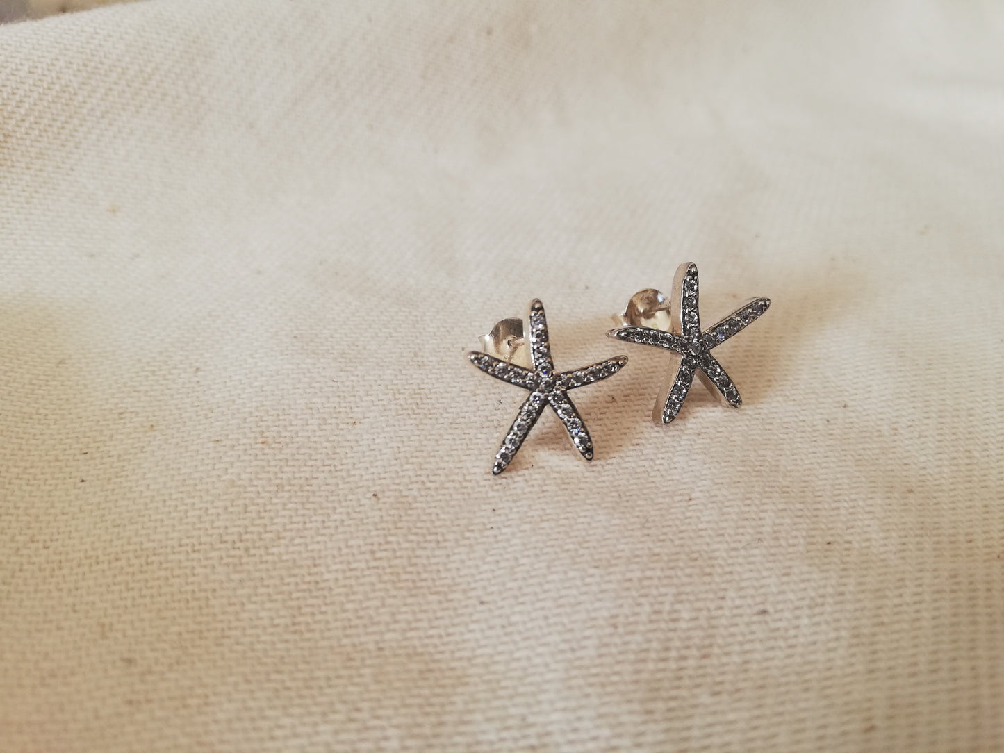 CZ Starfish studs