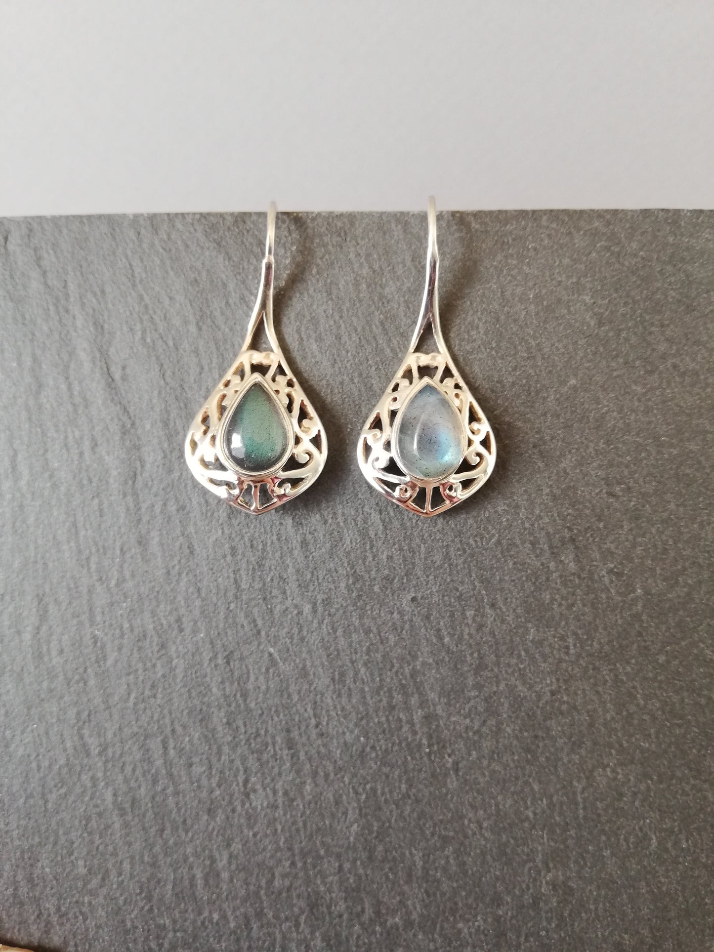 Labradorite Earrings