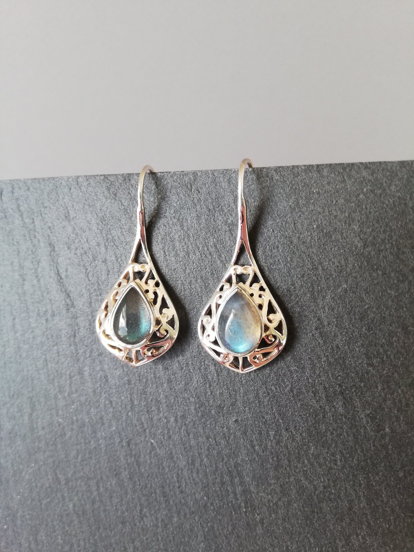 Labradorite Earrings