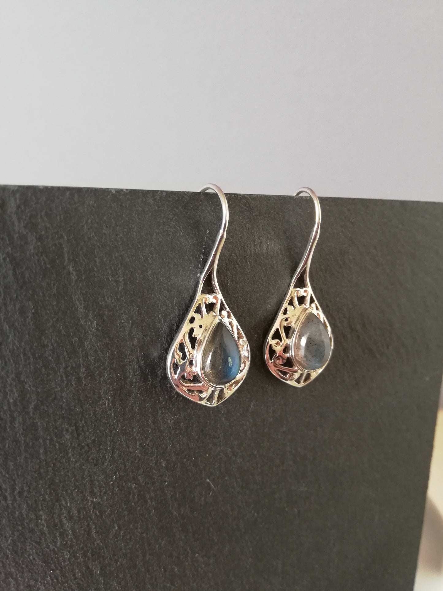 Labradorite Earrings