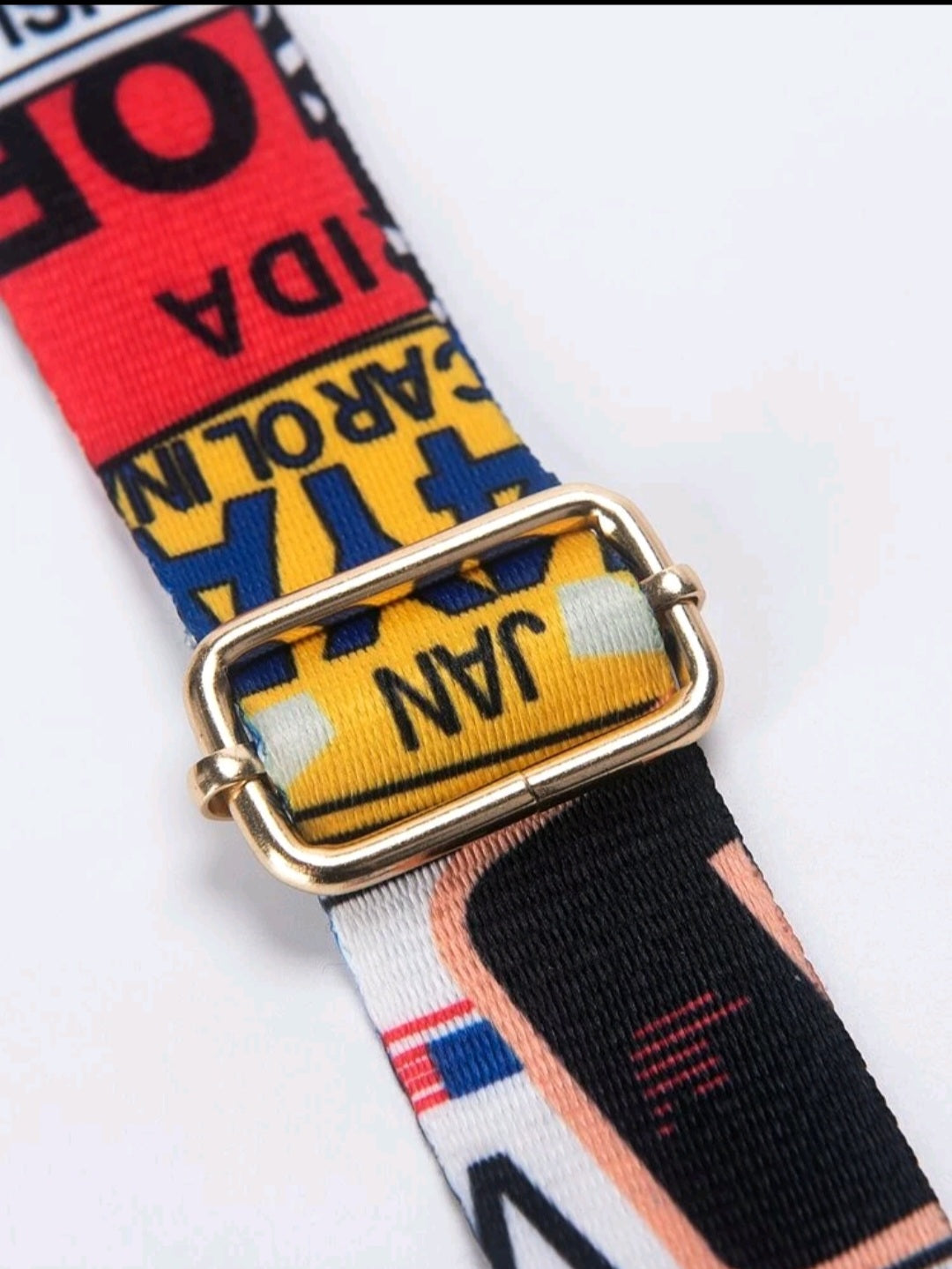 Text Bag Strap