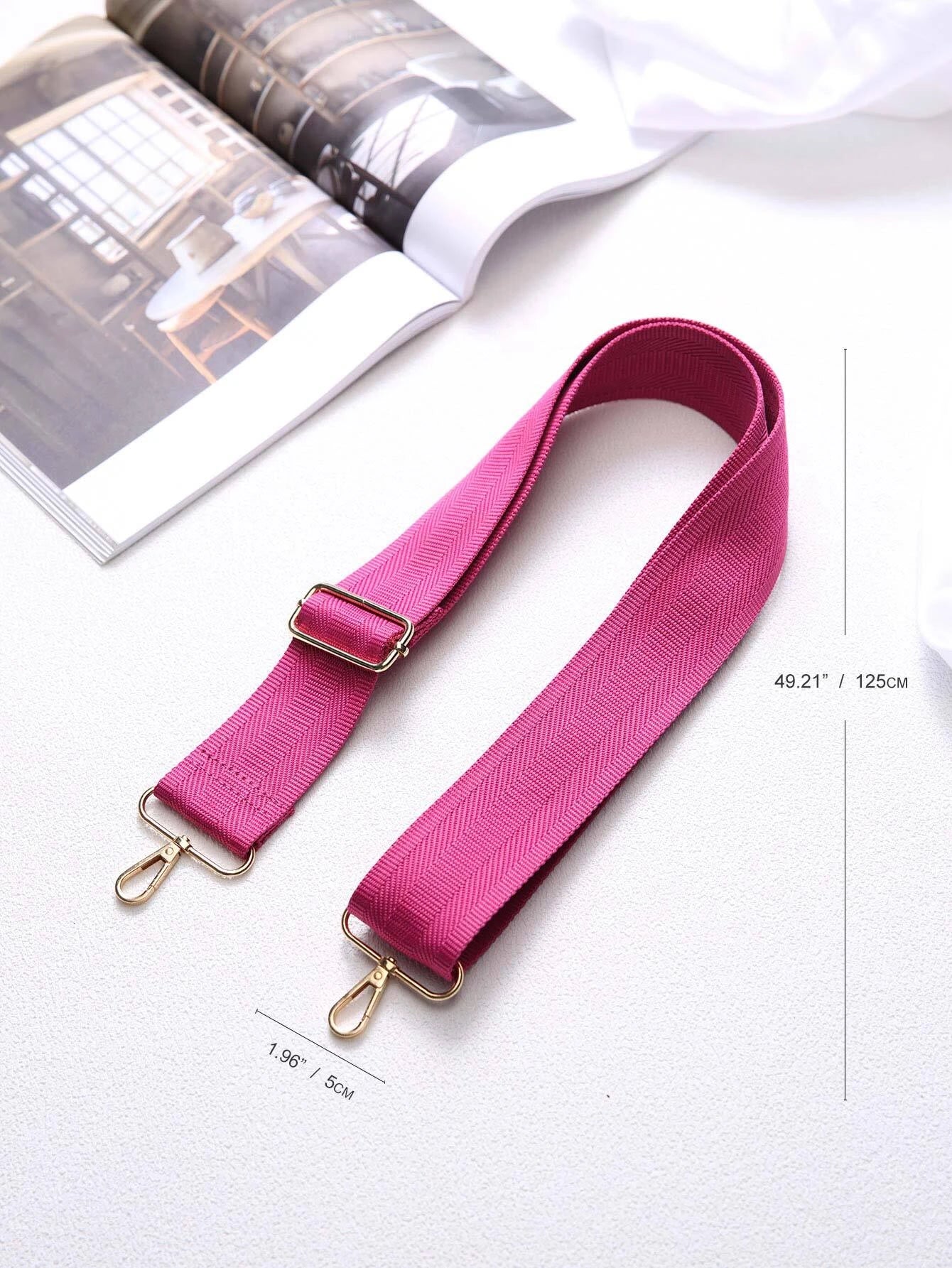 Pink Bag Strap